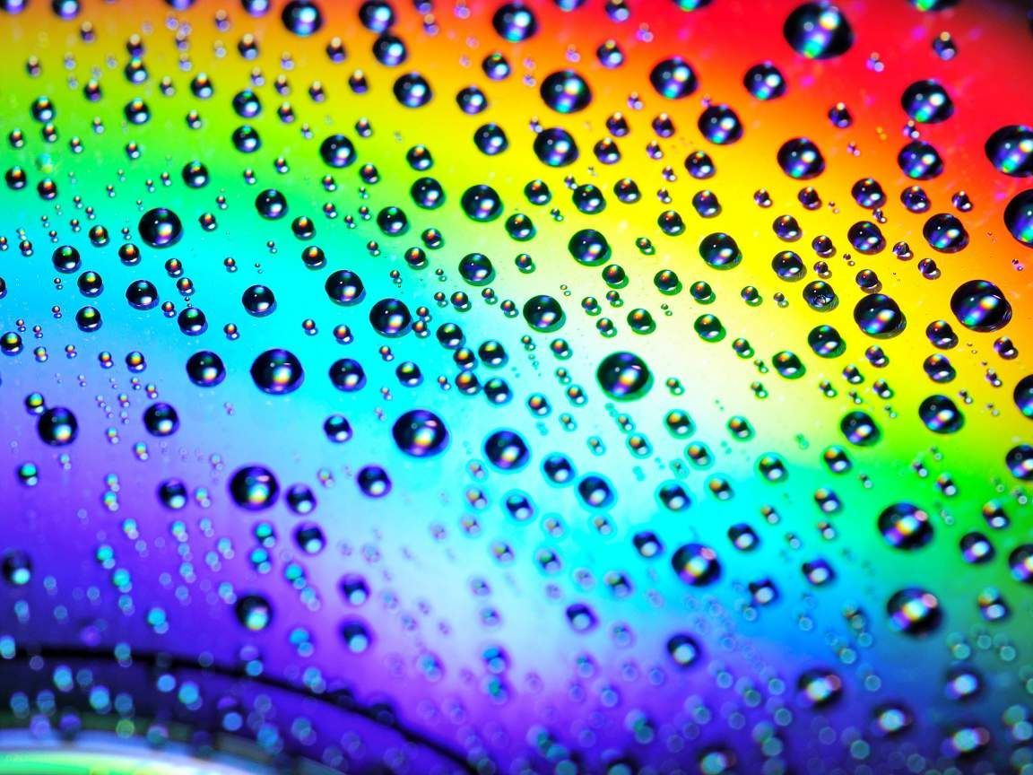 Colorful Raindrops Wallpapers Wallpaper Cave