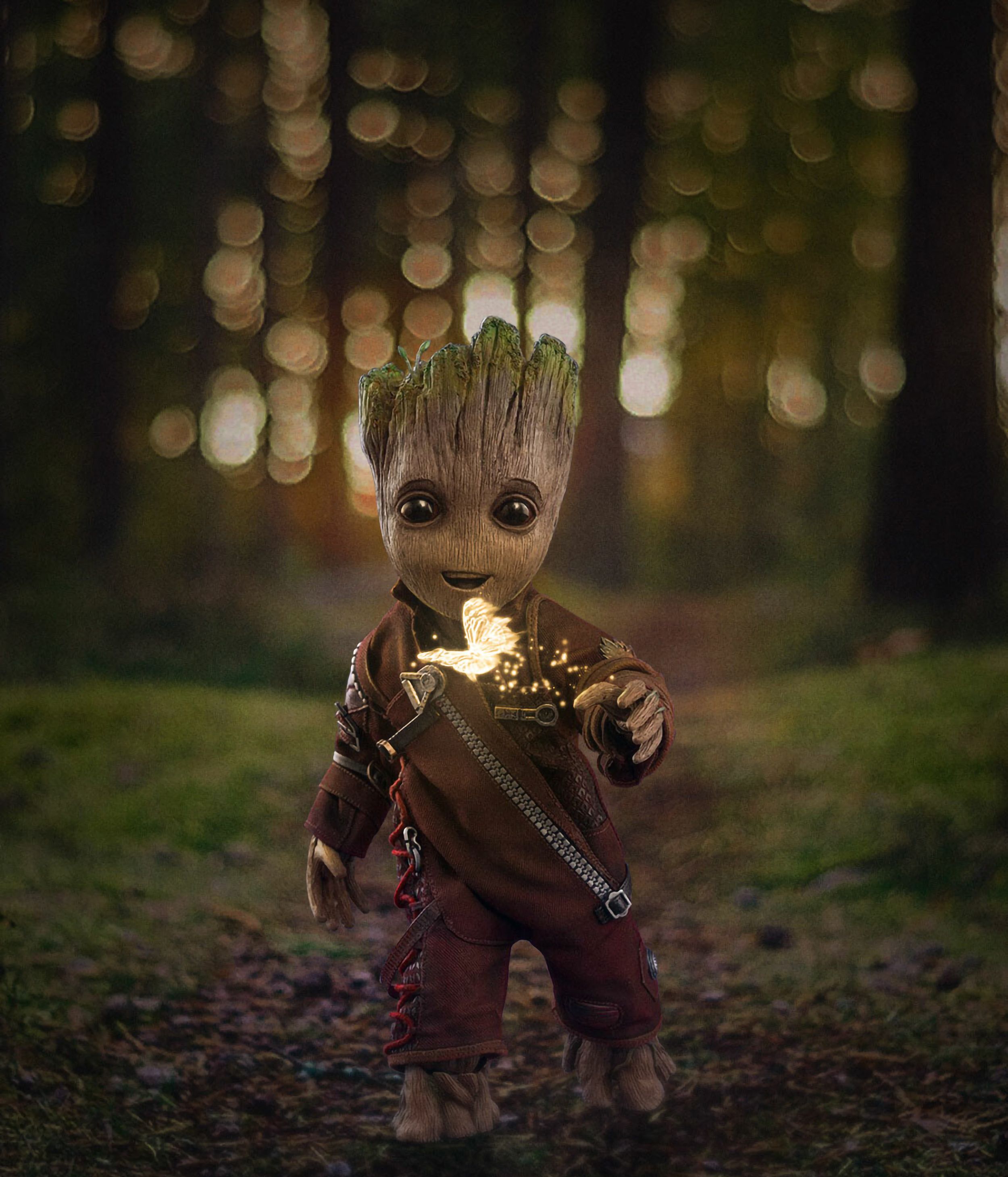 Baby Groot 2019 2560x1080 Resolution Wallpaper, HD