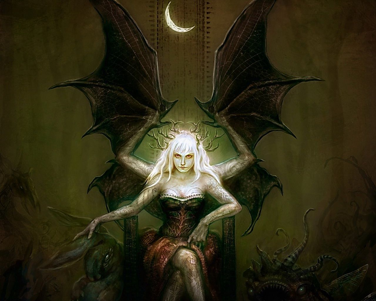 Lilith Wallpaper. Lilith Vampire