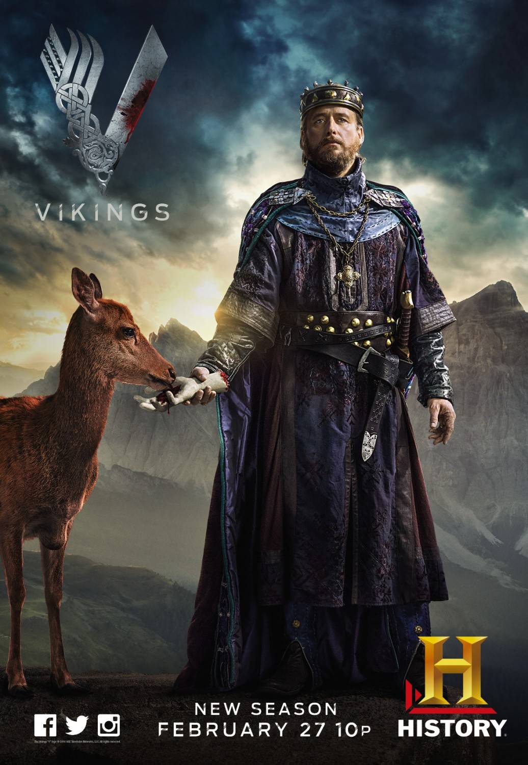 Vikings Season 2 Character Poster (TV Series) Photo