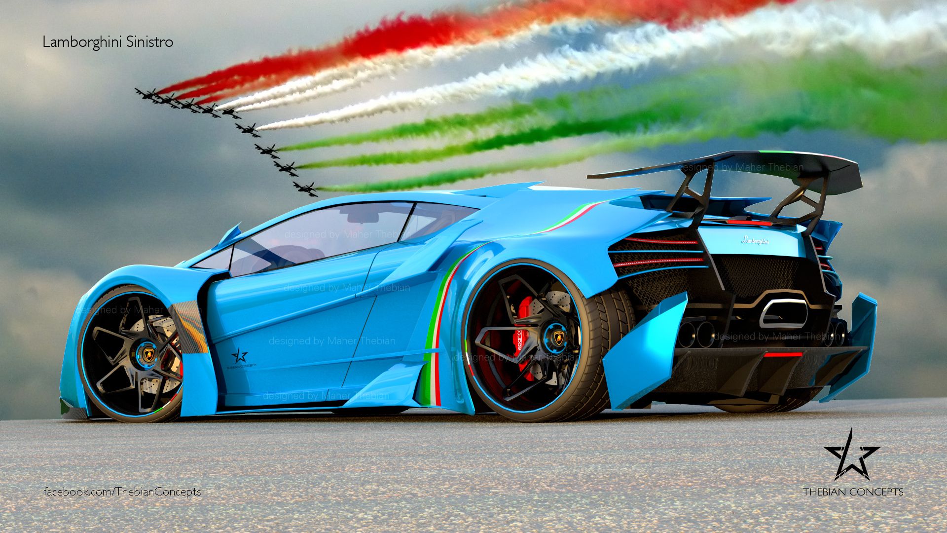 Lamborghini Sinistro Wallpaper, Widescreen HD Car Image