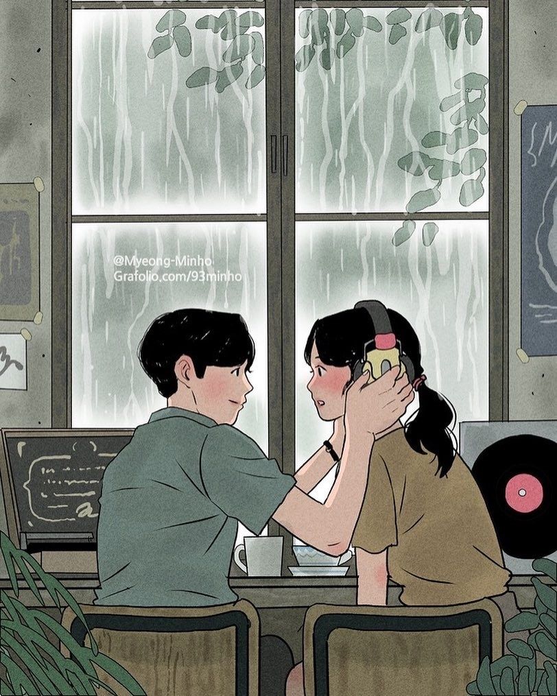 This Korean Artist Giving Serious #Couplesgoals Through His