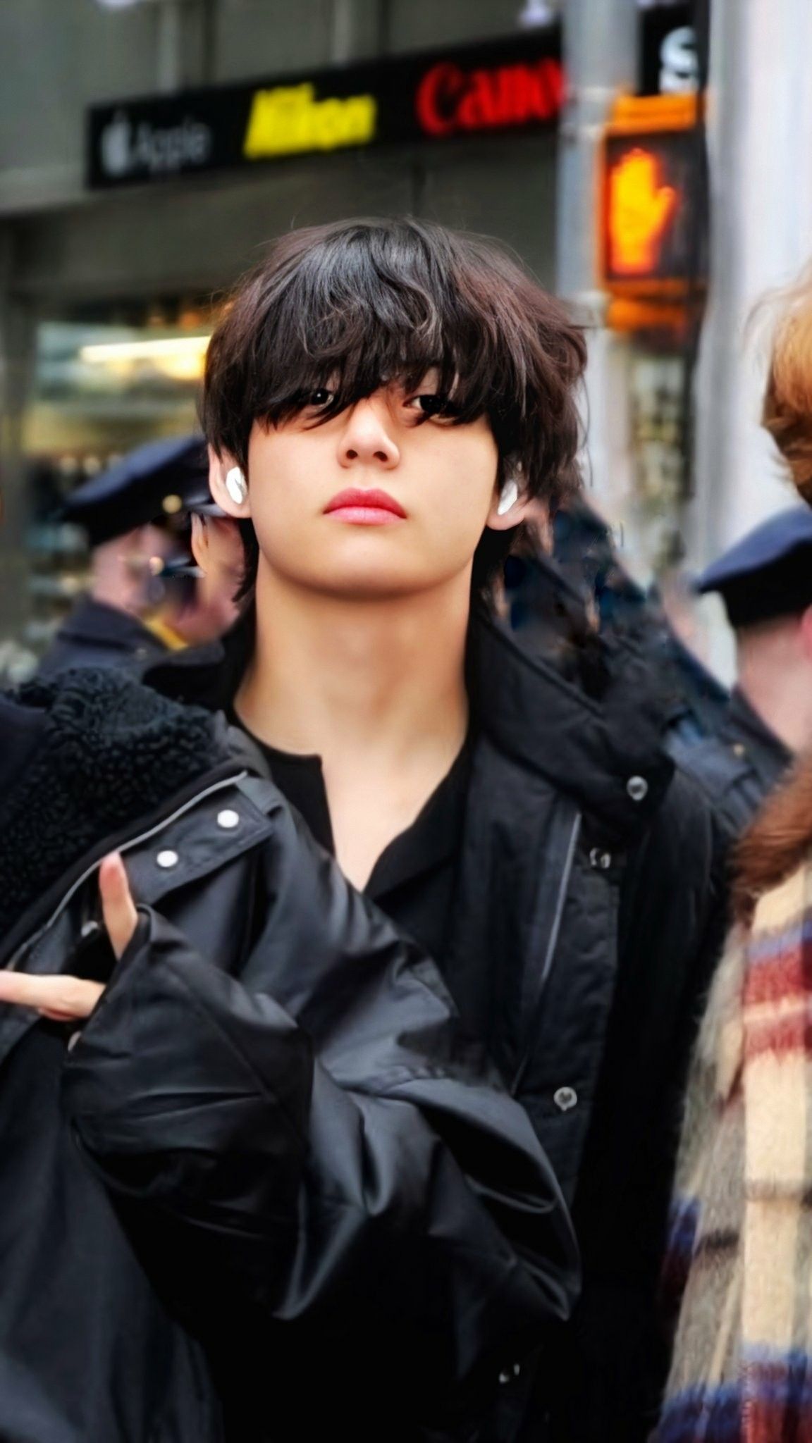 V Bts Black Hair 2020