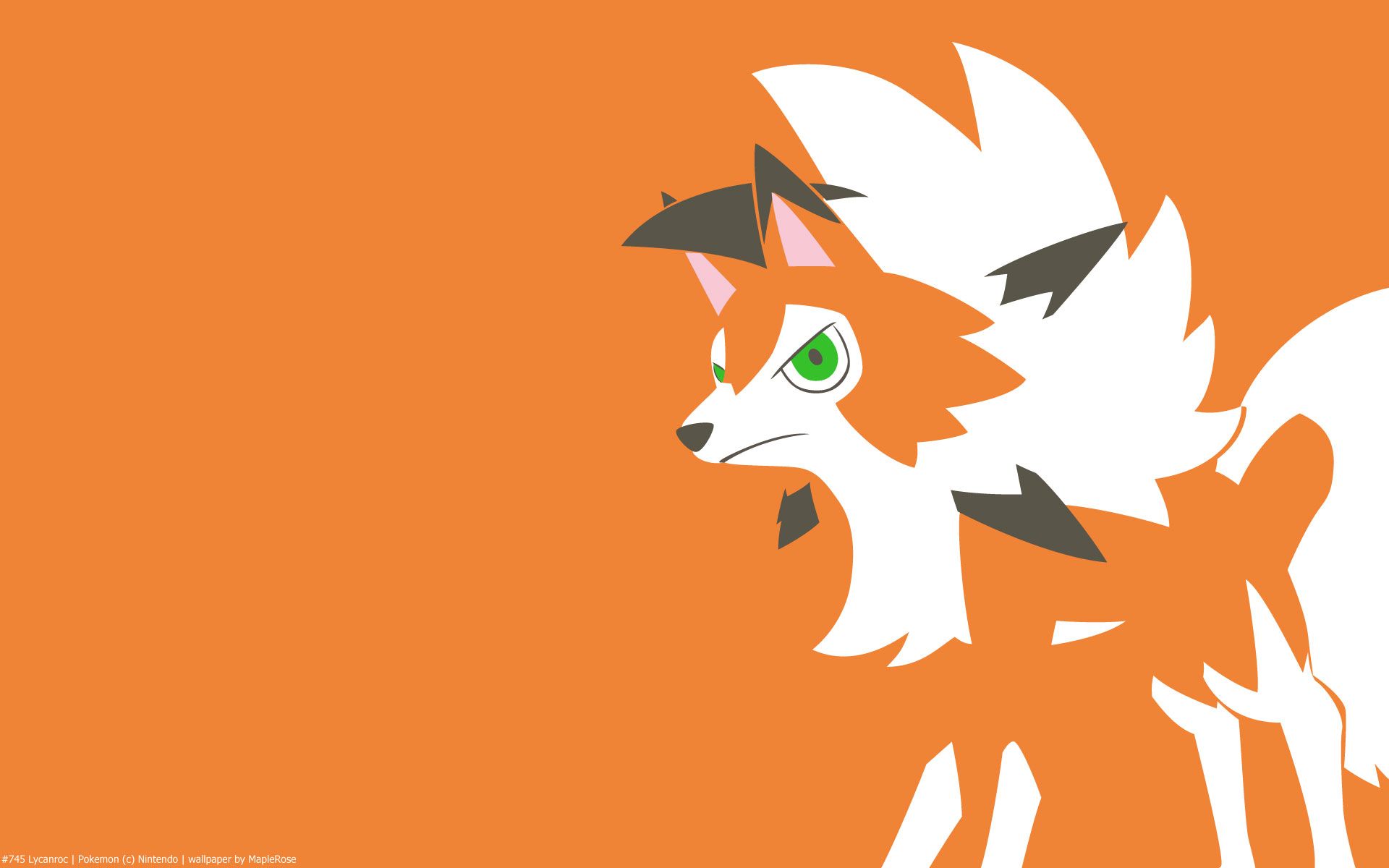 Lycanroc Dusk Wallpapers Wallpaper Cave