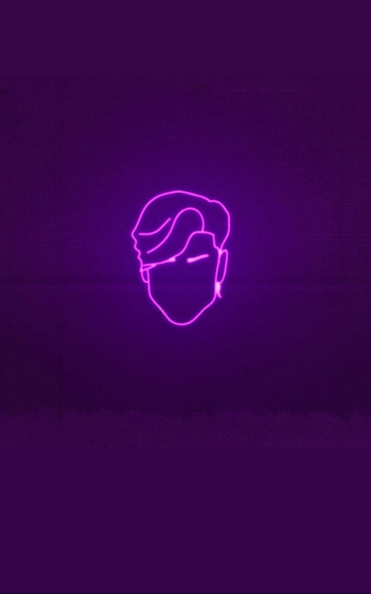Neon Purple Logo Wallpapers - Wallpaper Cave