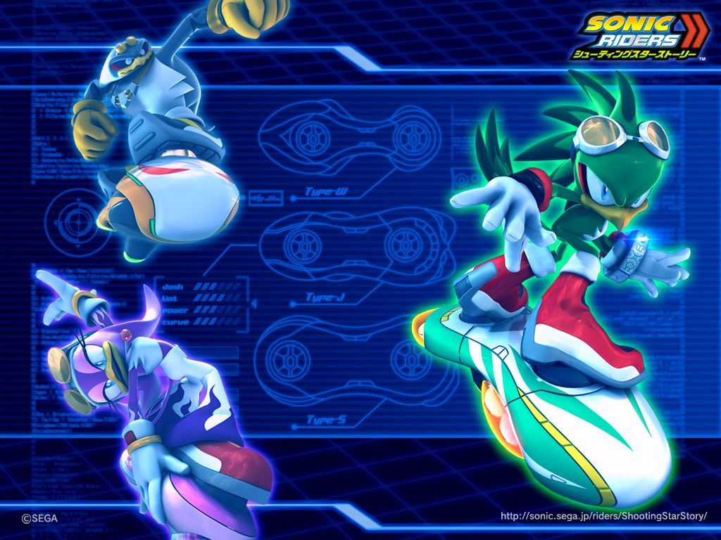 Sonic Riders: Zero Gravity. Sonic, Rider