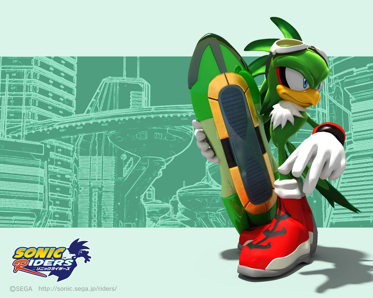 Sonic Rider Wallpaper