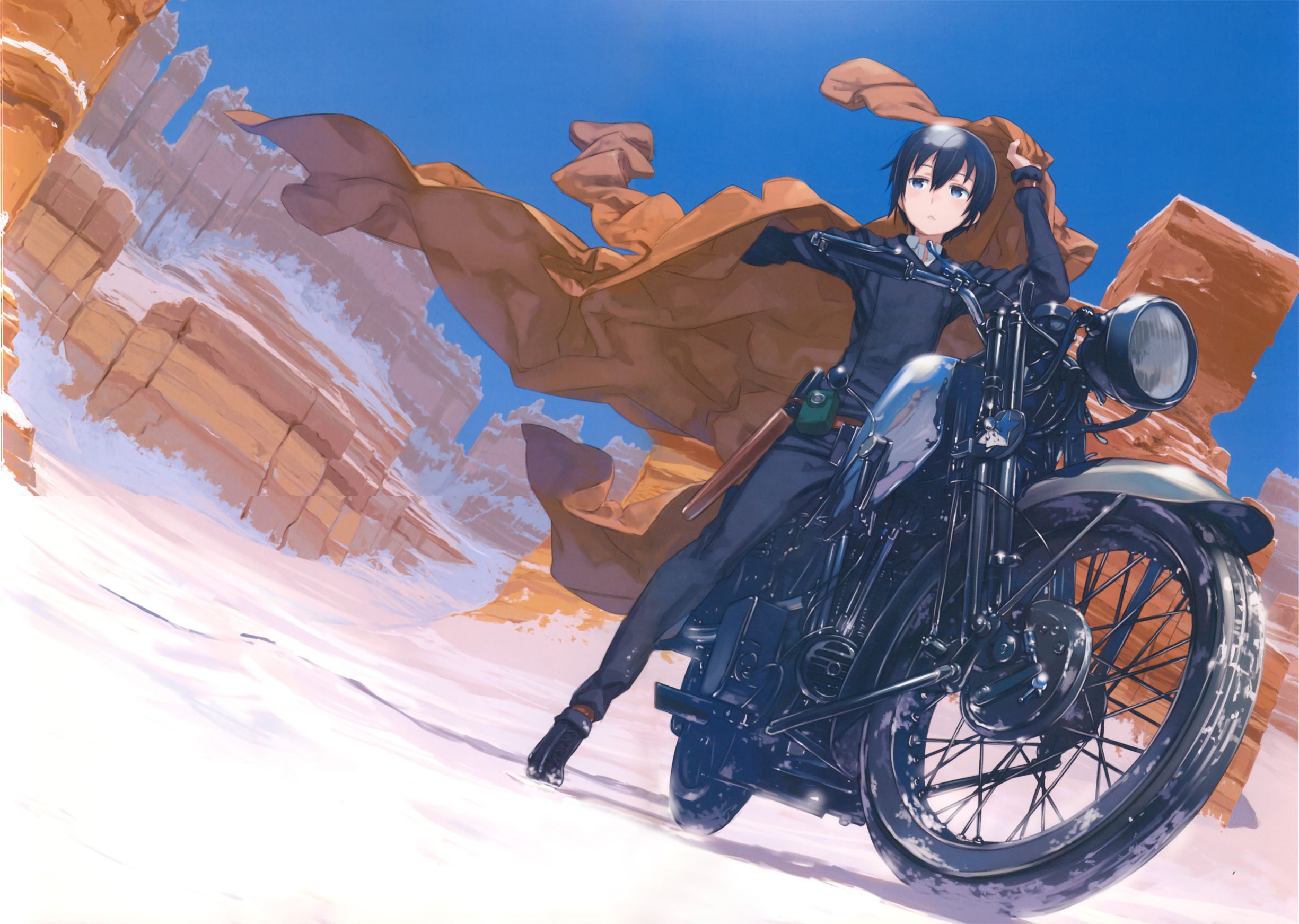 Kino no Tabi (Kino, Hermes) - Minitokyo  Beautiful world, World movies,  Animation series