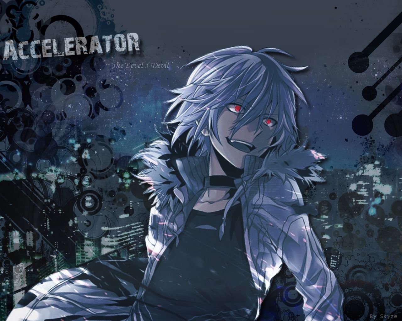 Anime To Aru Kagaku No Accelerator Wallpaper by ZeroGxT