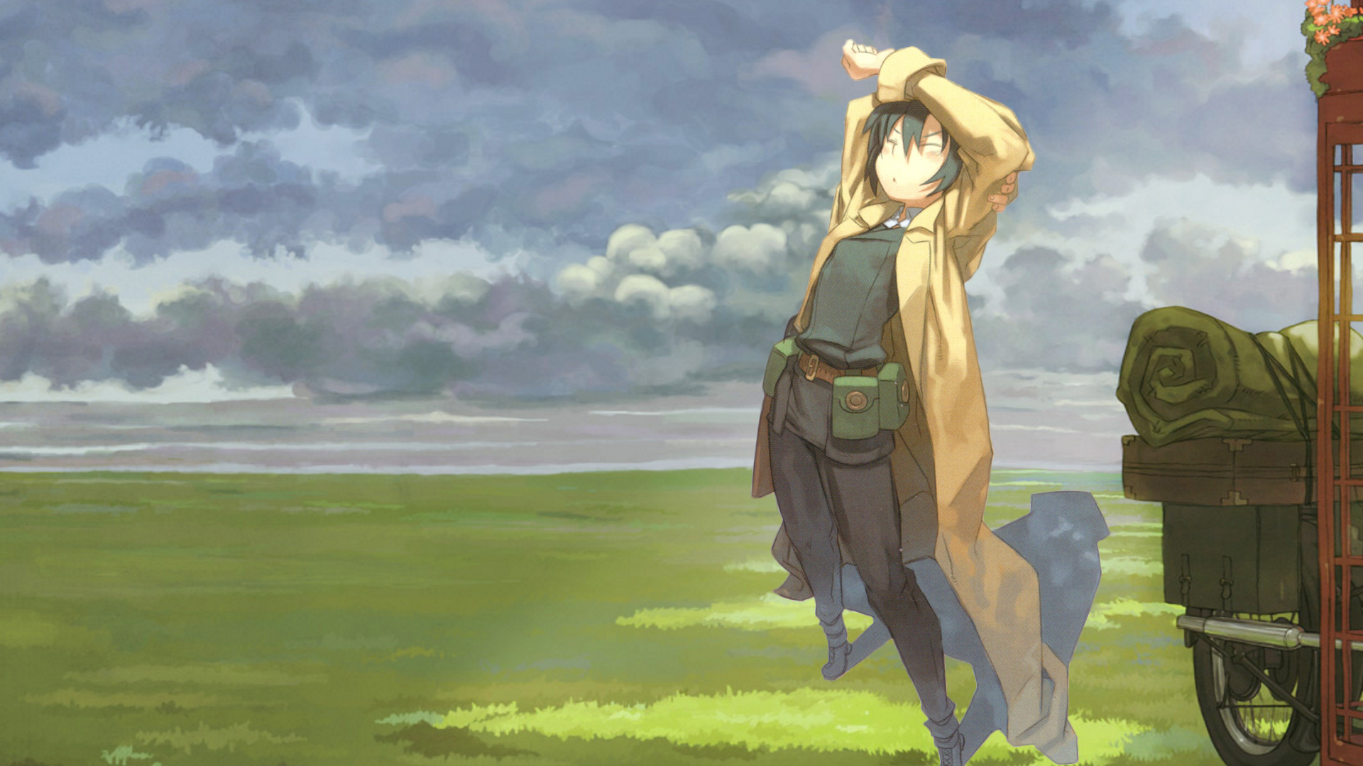 Anime Kino's Journey HD Wallpaper