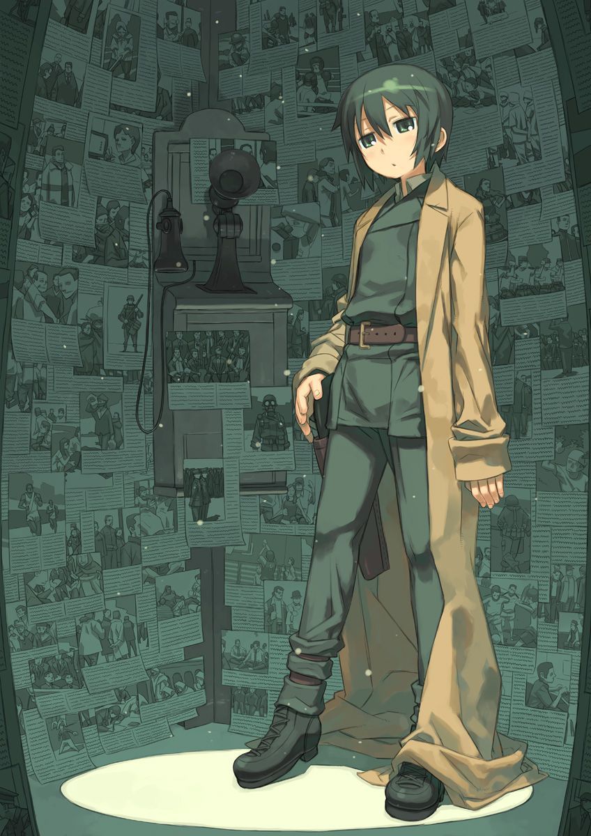 Kino (Kino no Tabi)/. キノの旅, イラスト