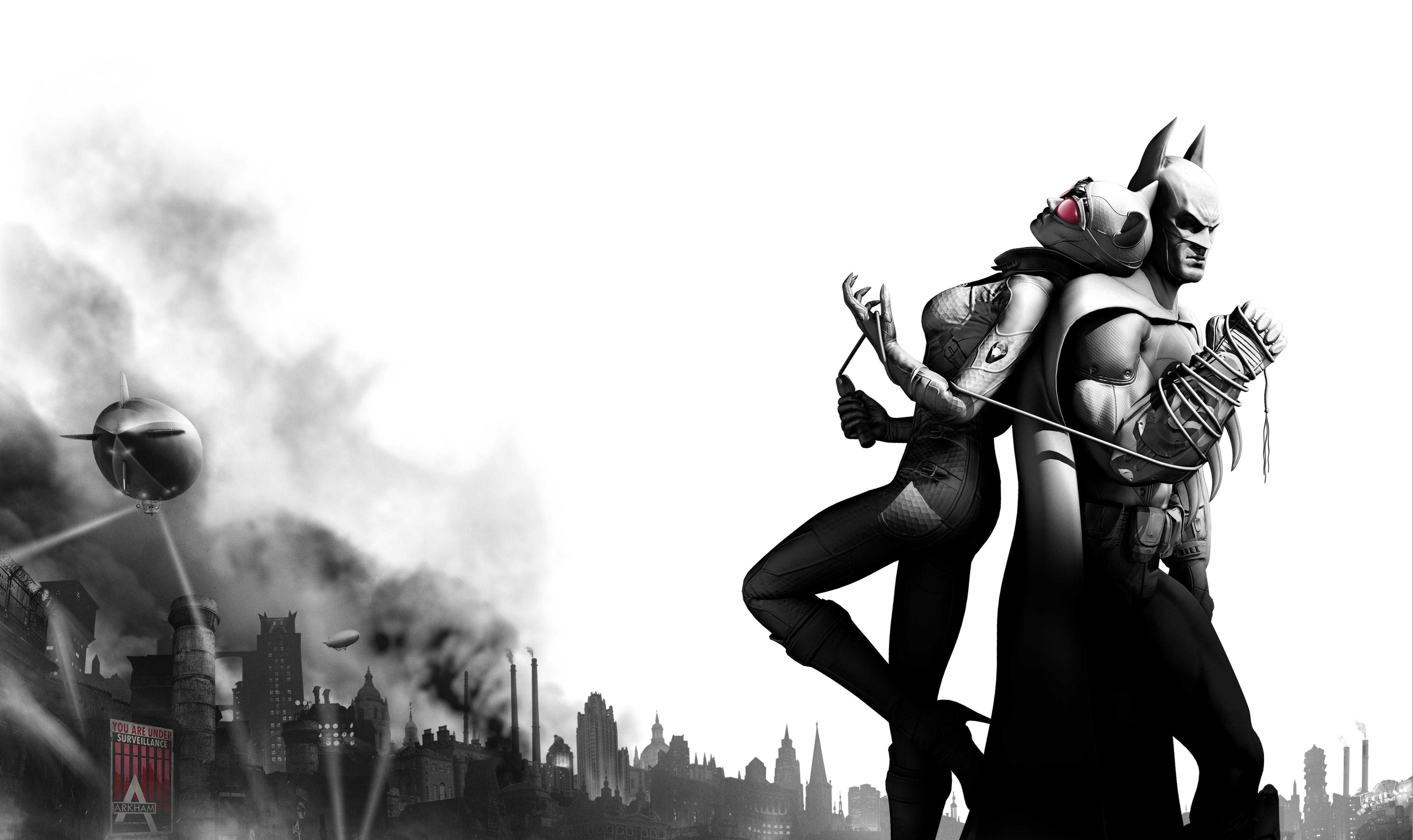 Batman Arkham City & Catwoman. Batman et catwoman
