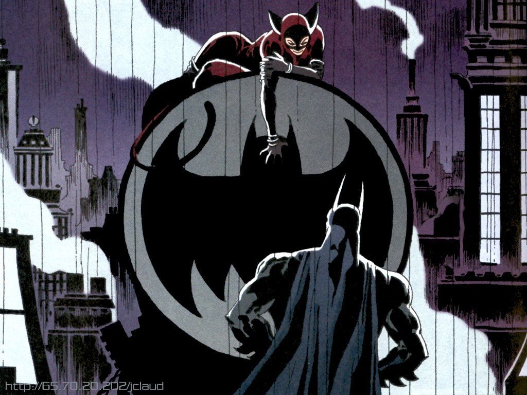 Batman and Catwoman illustration, Batman, HD wallpaper