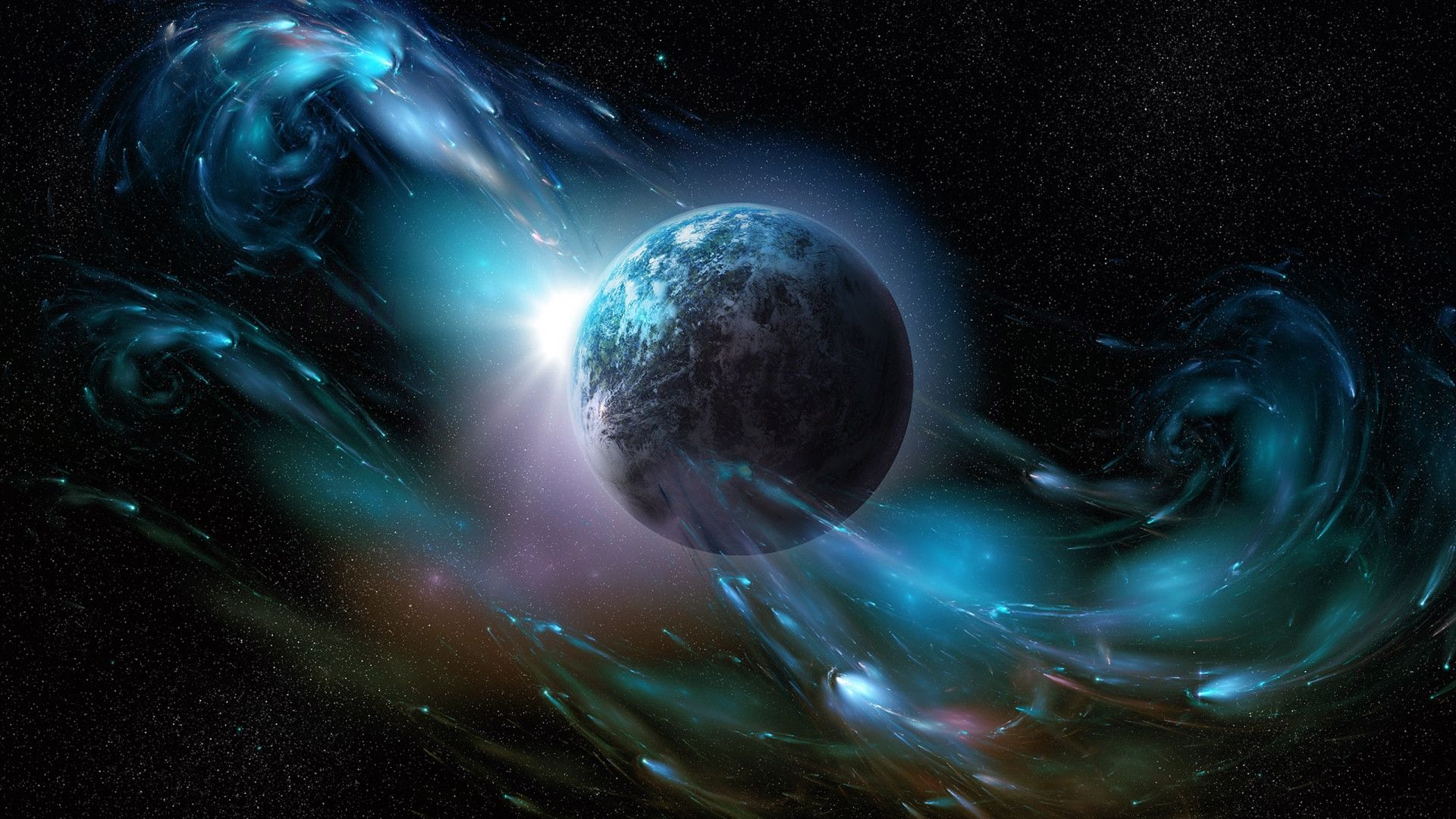 Free Space Background