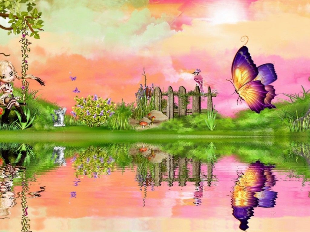 Cute Spring Into Summer HD desktop wallpaper, Widescreen, High
