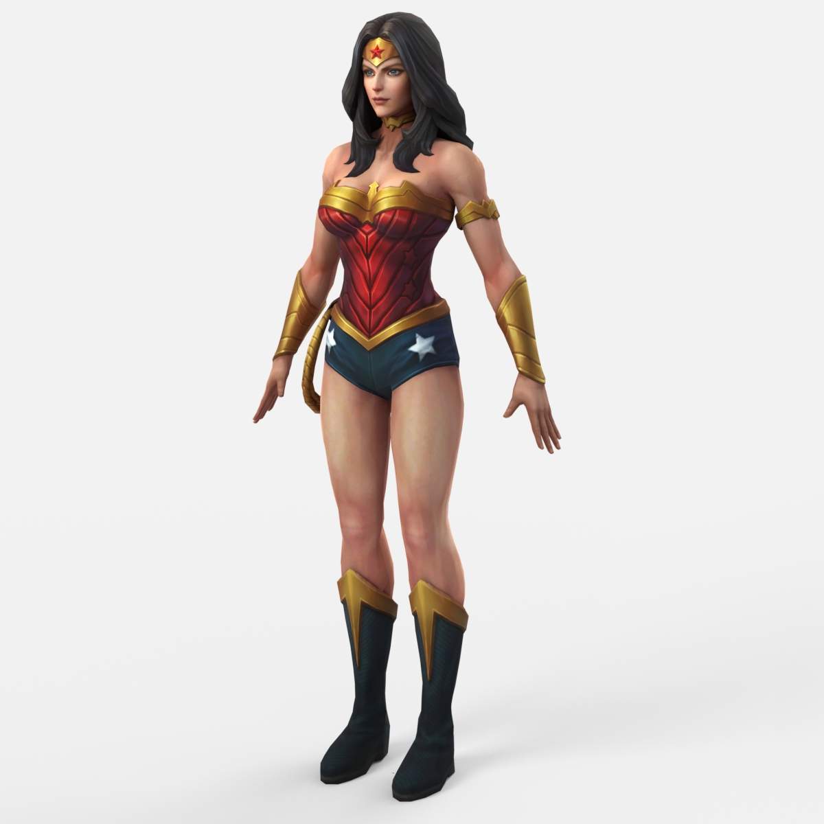 Wonder Woman from Arena of Valor Free 3D Model