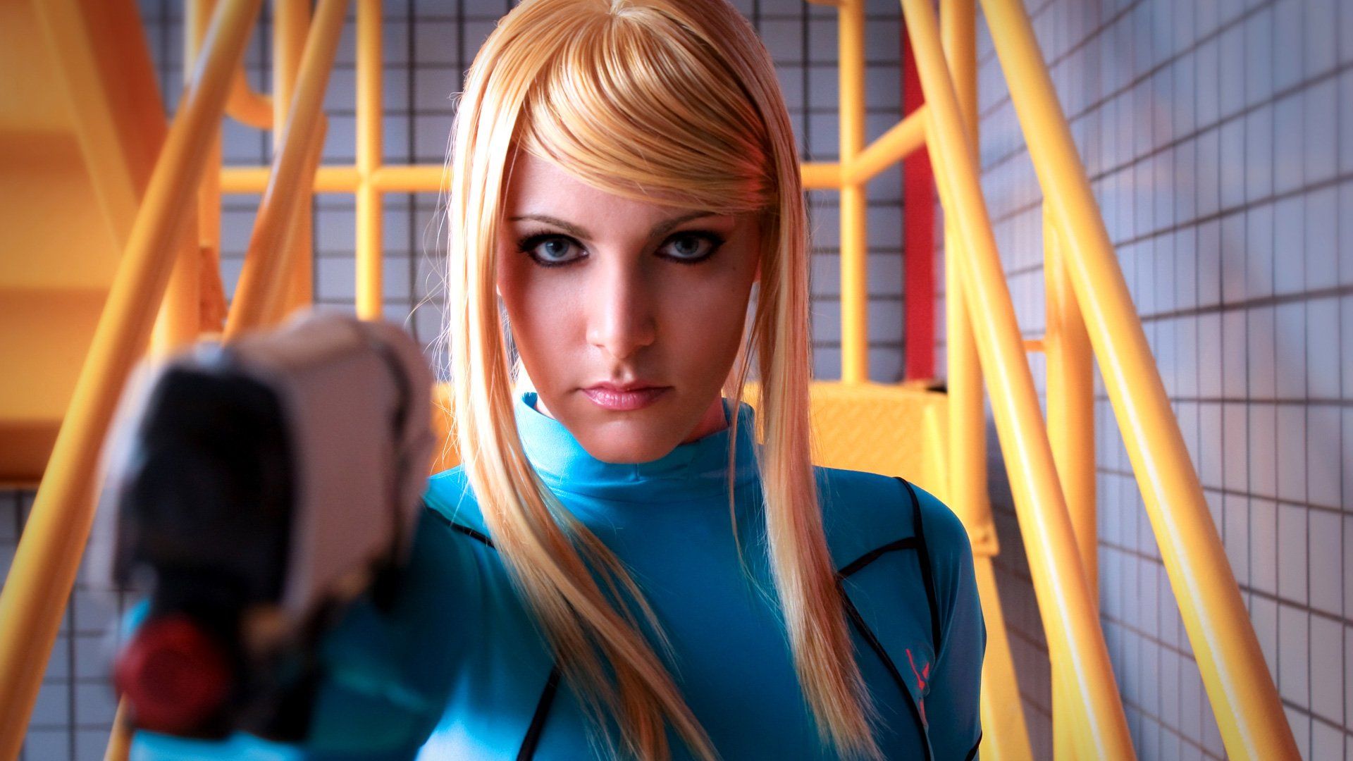 Zero Suit Samus HD Wallpaper