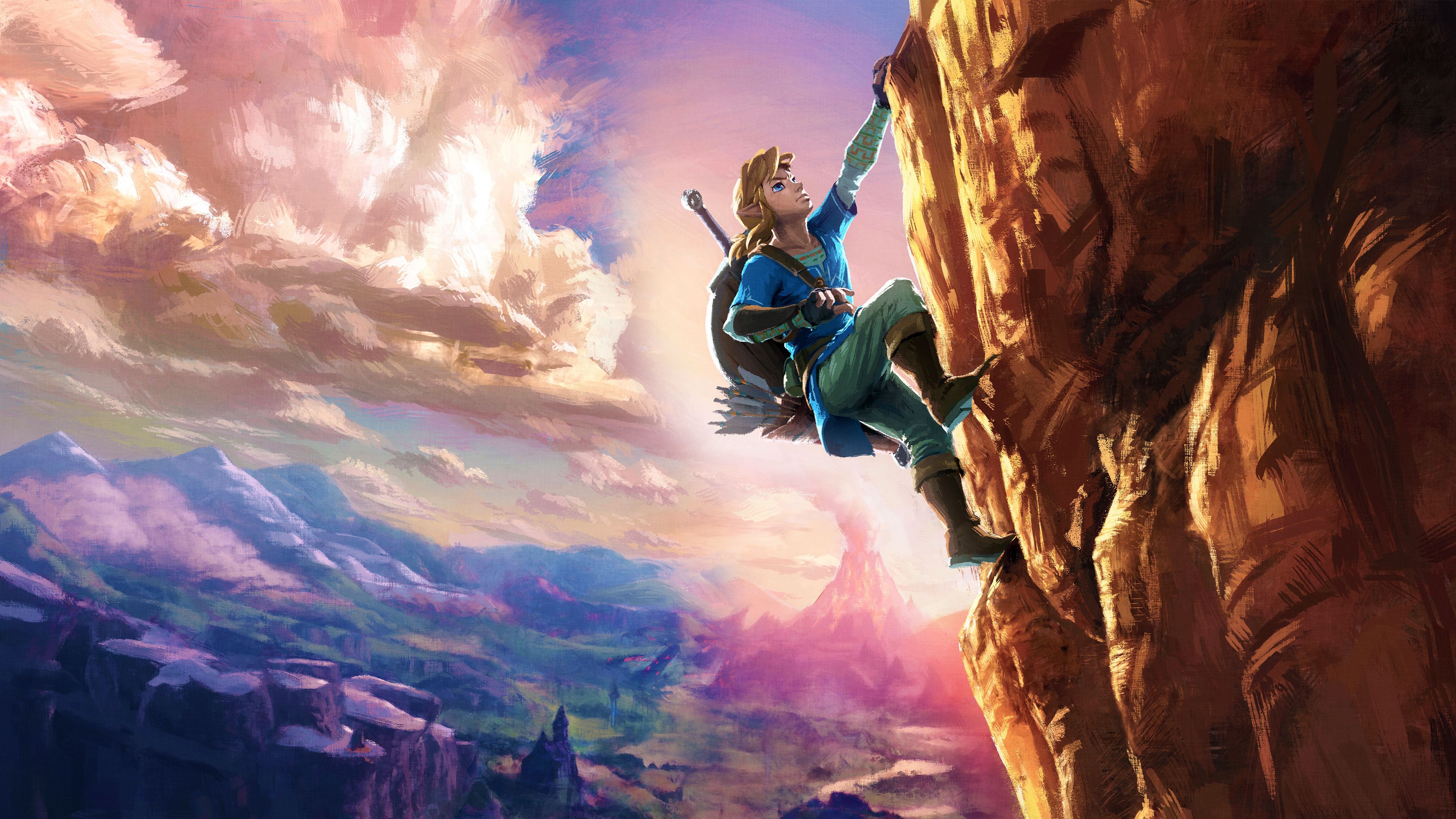 4K The Legend Of Zelda Breath Of The Wild Wallpaper HD