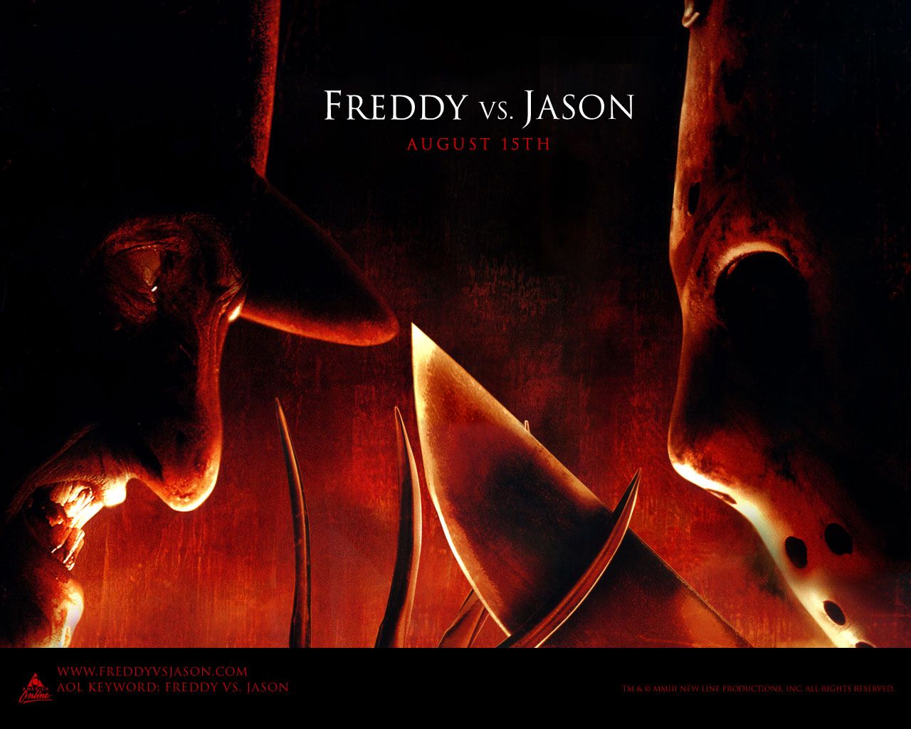 Free download Freddy Vs Jason Desktop Wallpaper for HD Widescreen