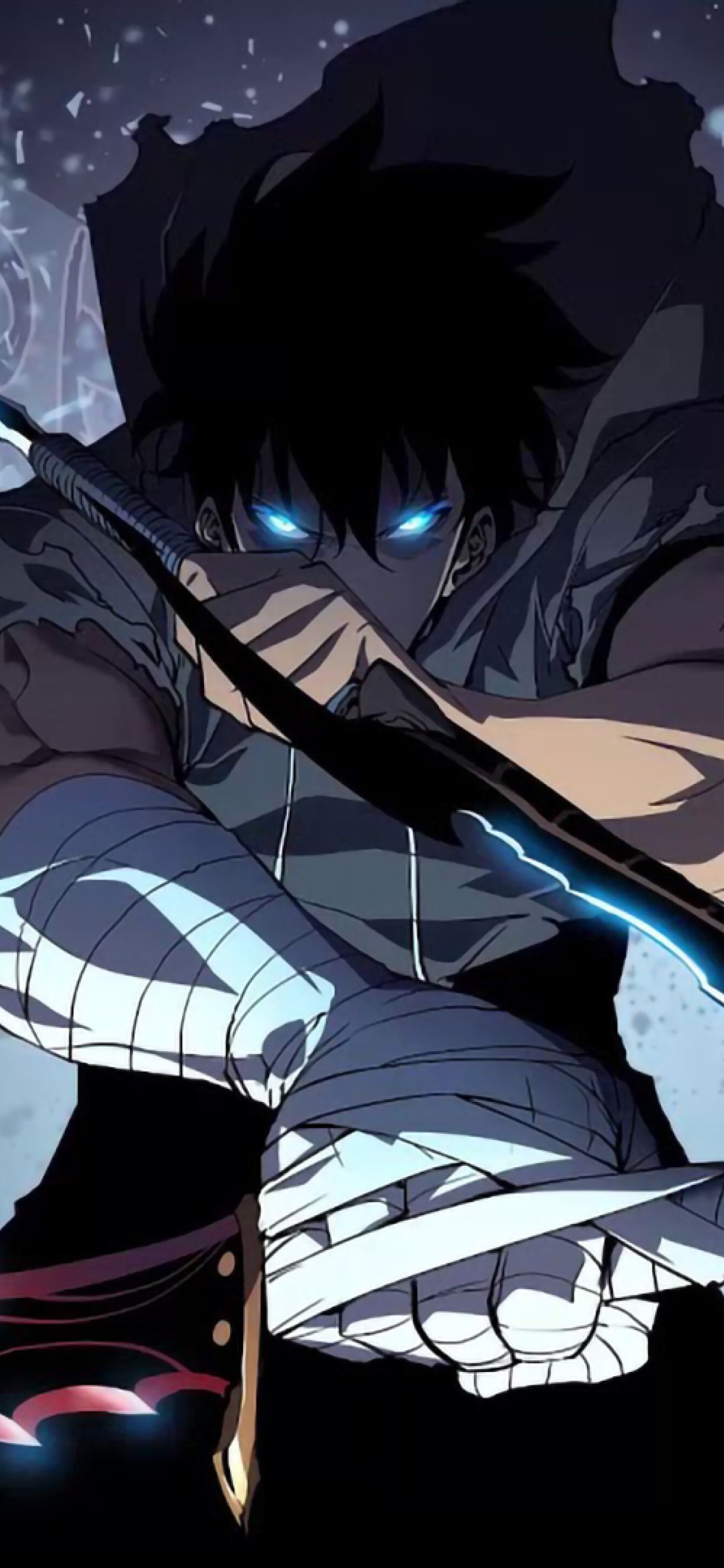 Sung Jin Woo Anime Art iPhone XS MAX Wallpaper, HD Anime