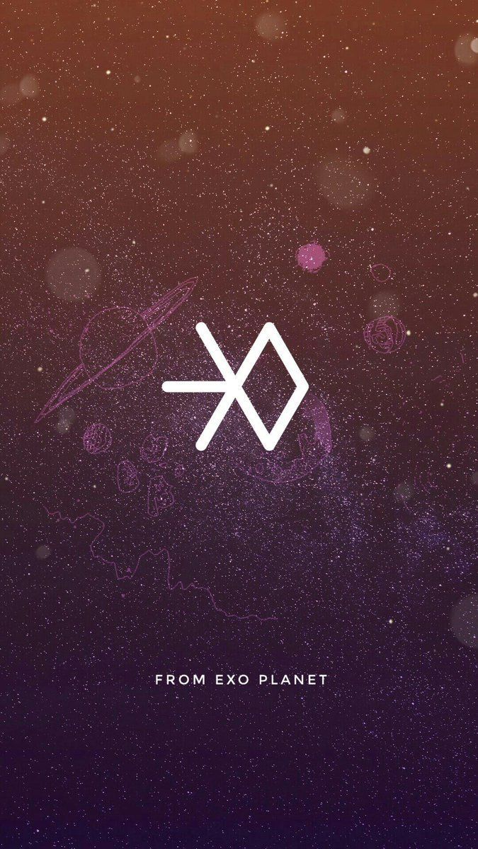 EXO Logo Wallpaper Free EXO Logo Background