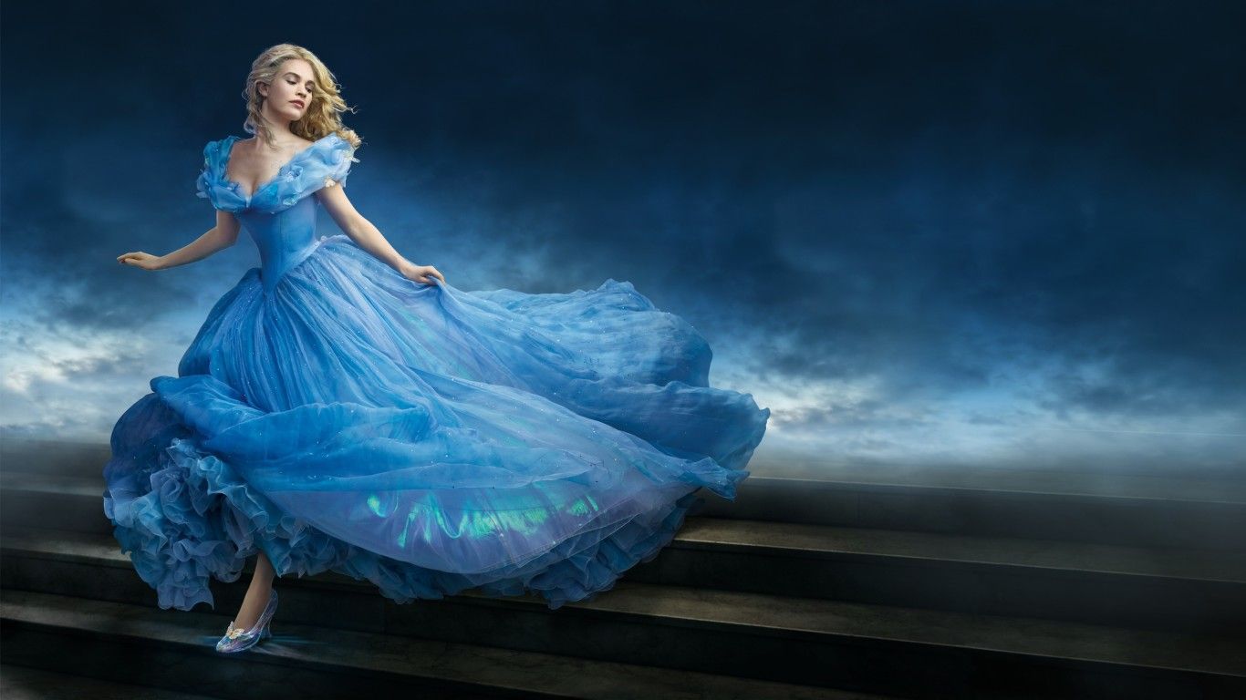 Lily James In Cinderella 1366x768 Resolution HD 4k
