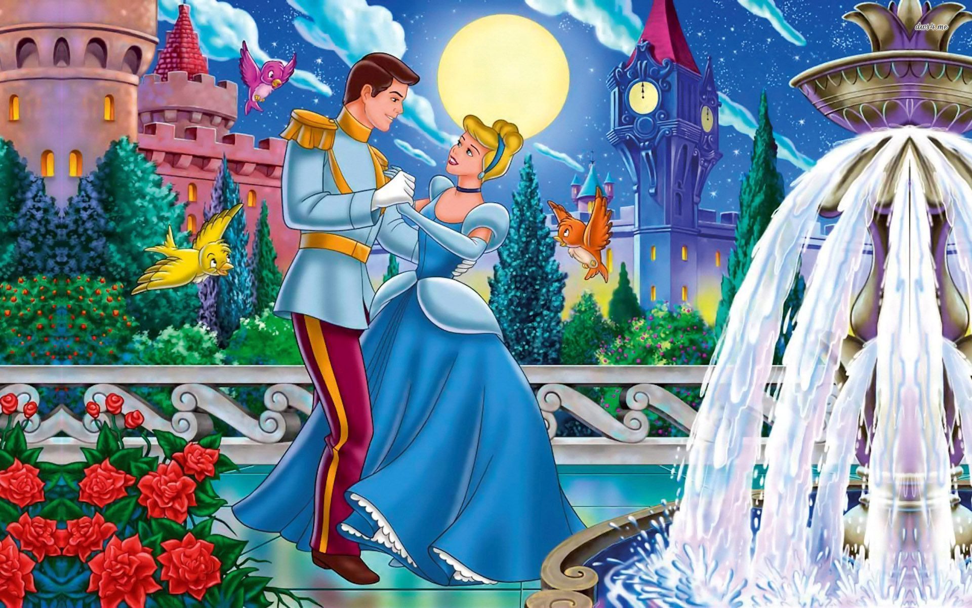Cinderella Desktop Wallpaper HD