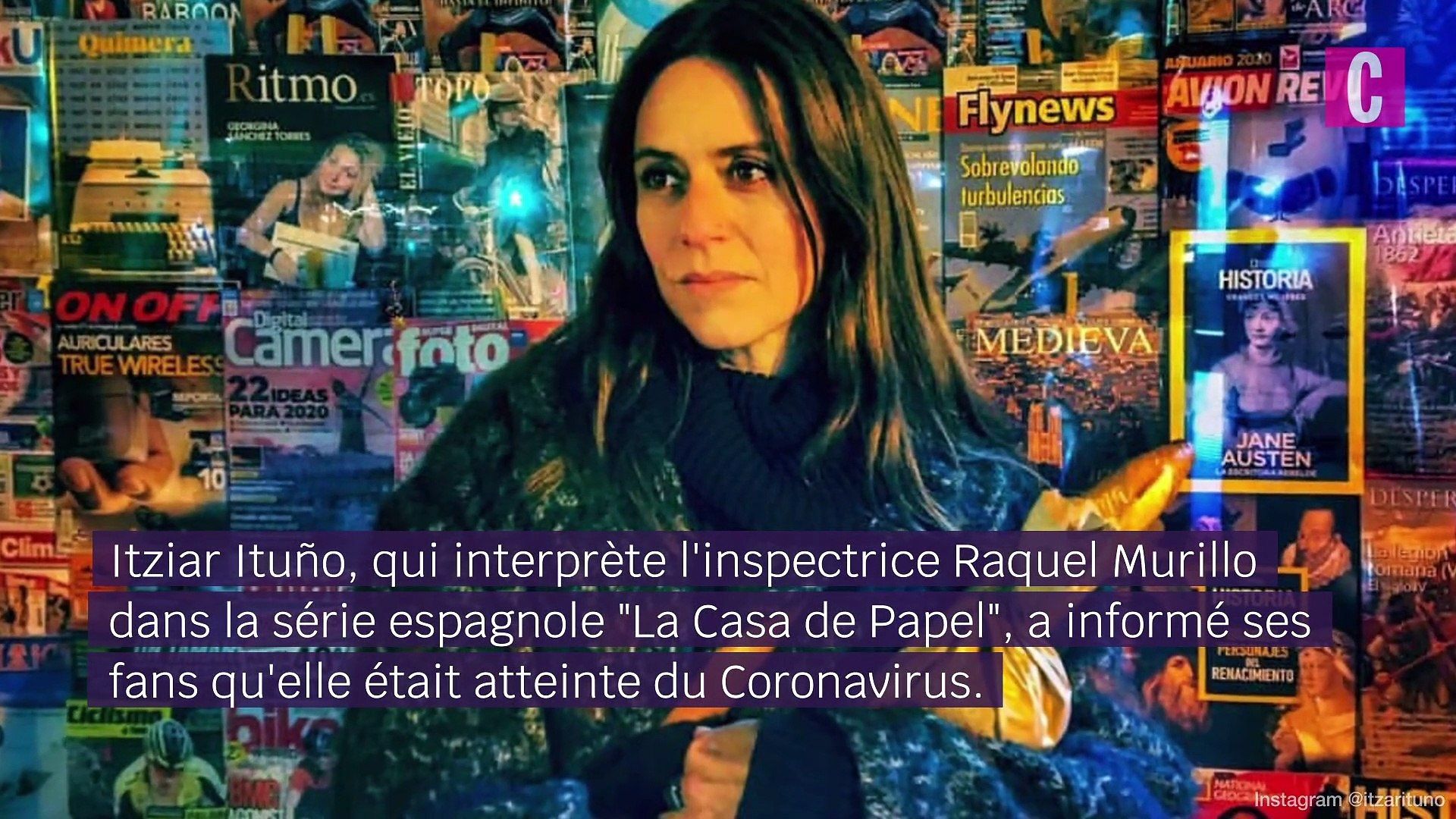 L'actrice Itziar Ituño (La Casa de Papel) est atteinte du