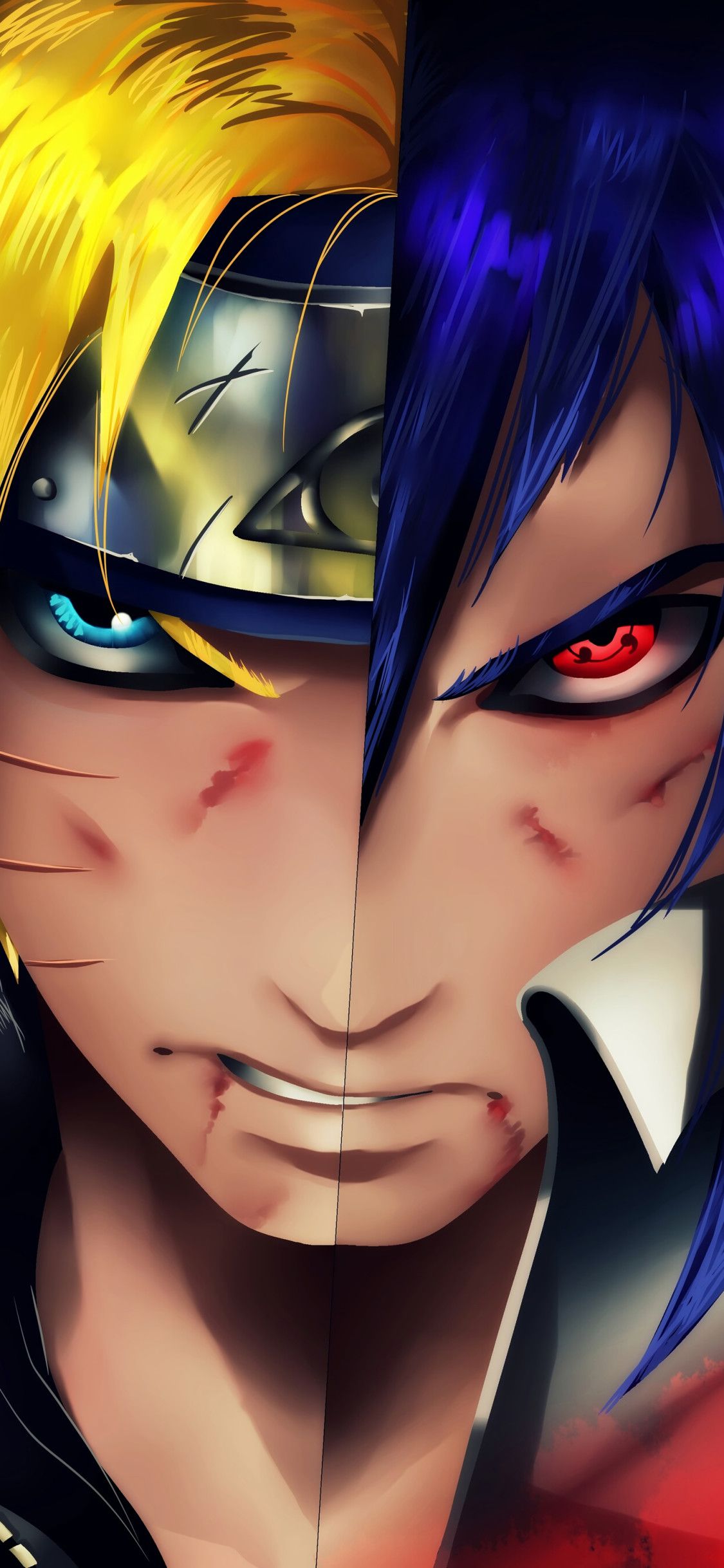 Naruto Vs Sasuke iPhone Wallpapers Wallpaper Cave