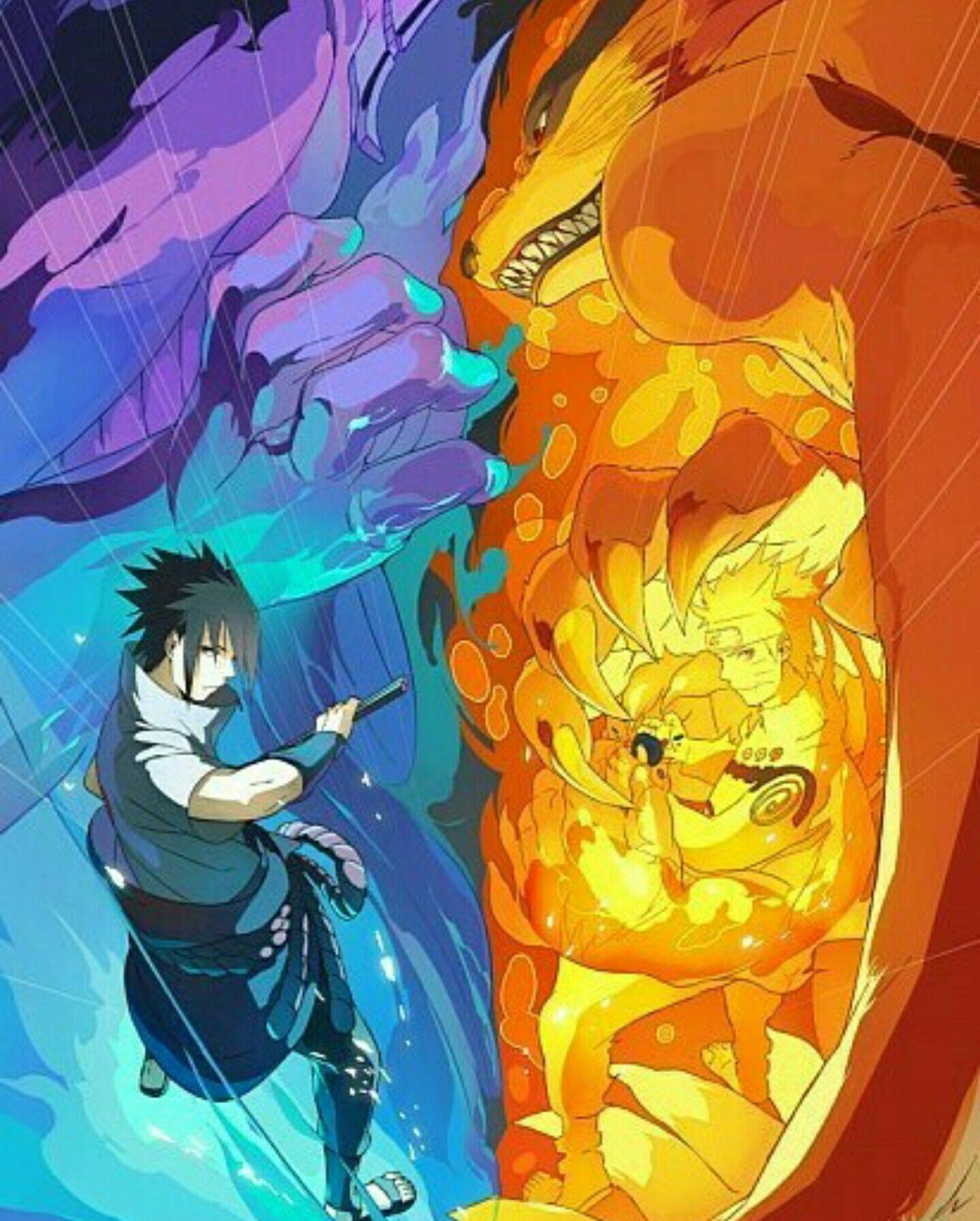 Naruto Vs Sasuke iPhone Wallpapers - Wallpaper Cave