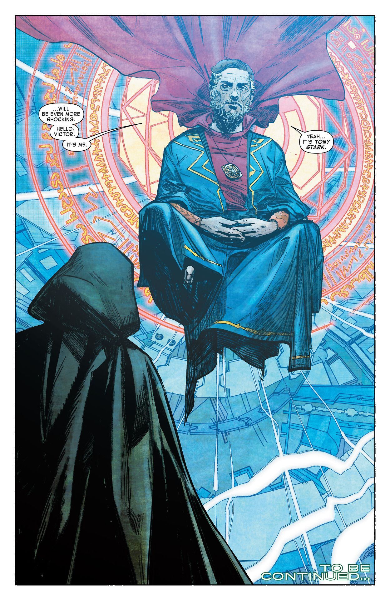 Tony Stark: Sorcerer Supreme. Iron man comic, Marvel comics art
