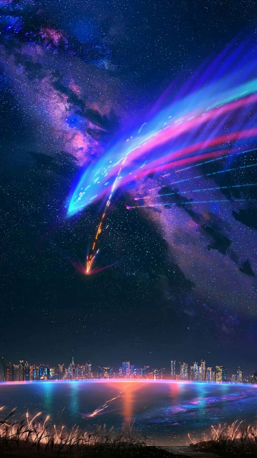 Amoled Kimi No Na Wa Wallpapers - Wallpaper Cave