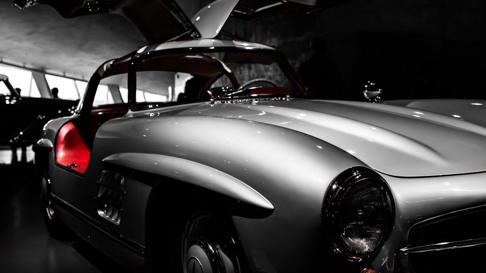 Download wallpaper 1920x1080 mercedes, vintage, car, oldtimer full