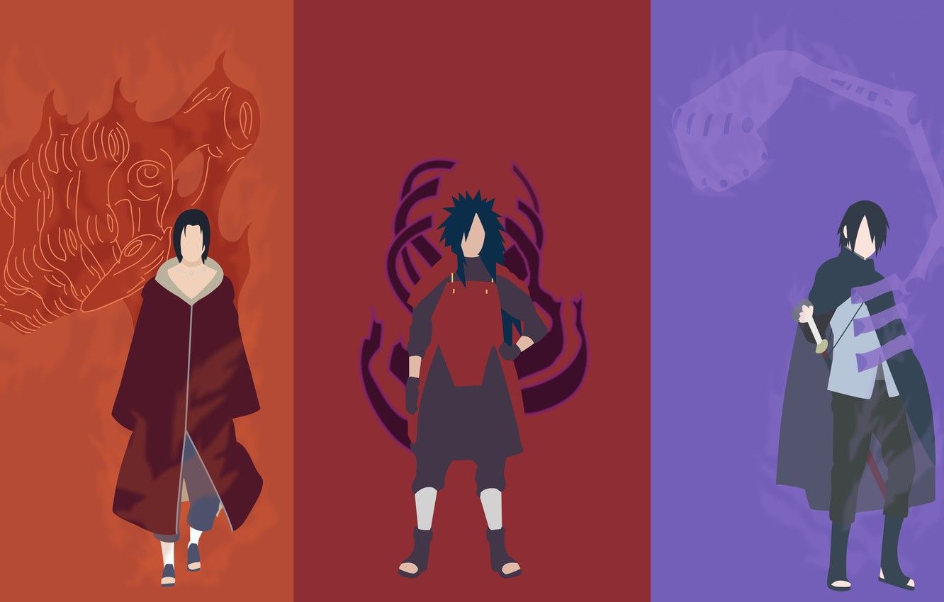 Photo Wallpaper Sword, Naruto, Armor, Anime, Katana