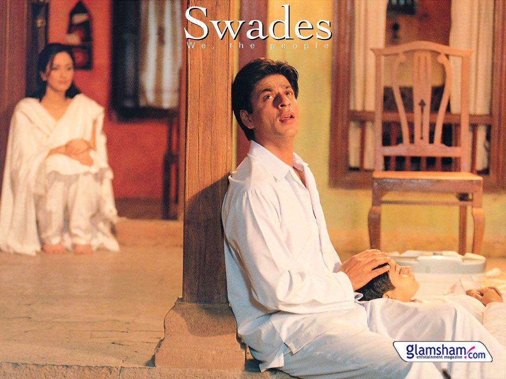 Shahrukh Khan and Gayatri Joshi in Swades