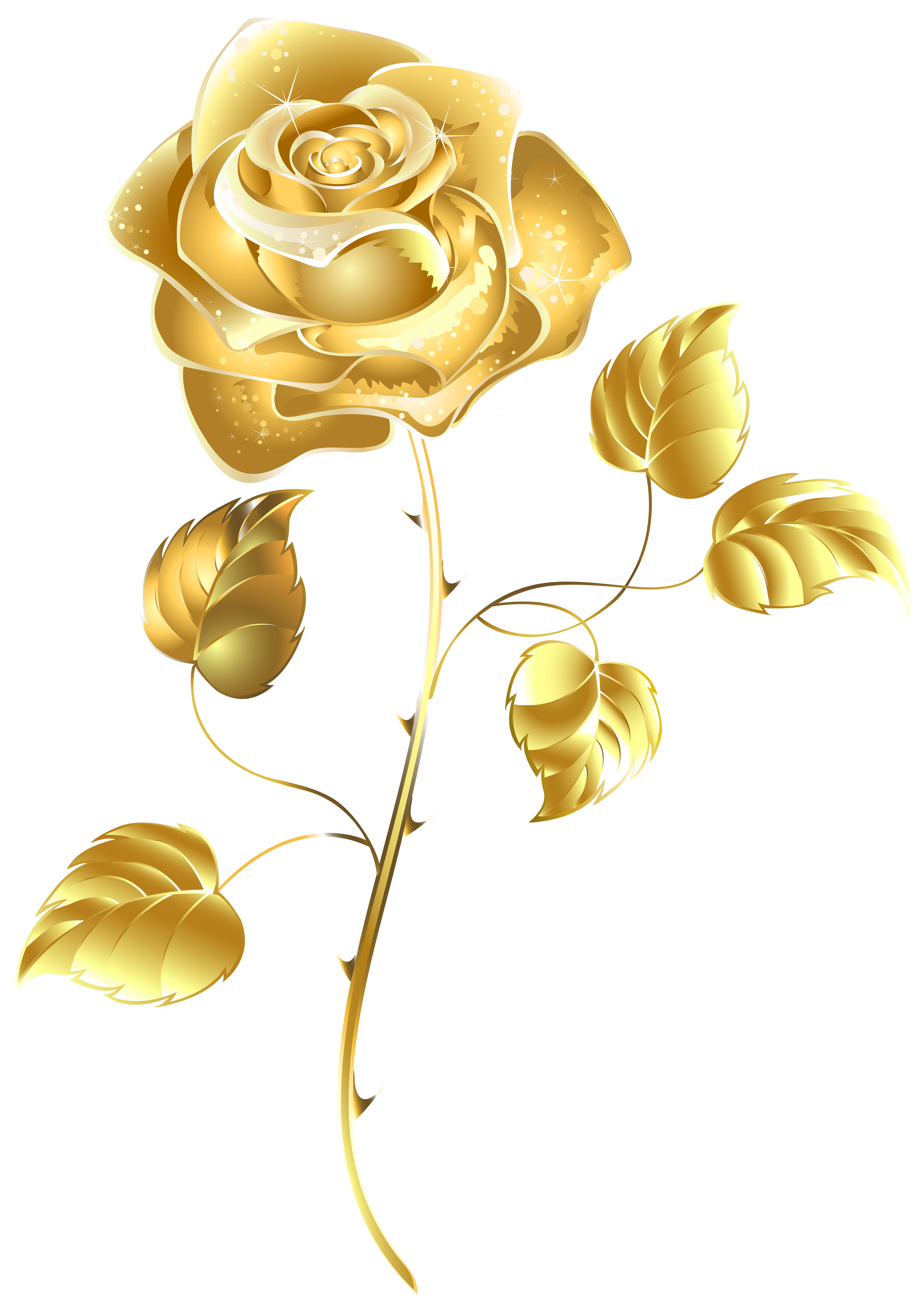 Free Gold Roses Clipart, Download Free Clip Art, Free Clip Art