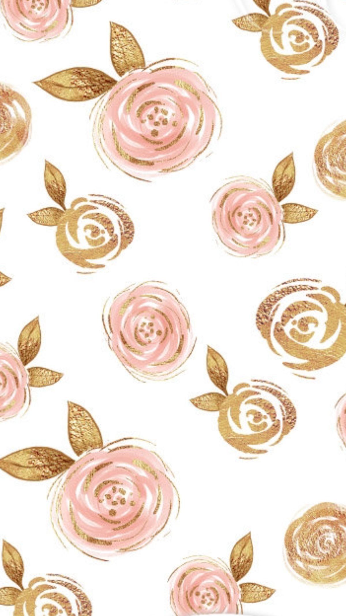 iPhone Wallpaper. Pink, Peach, Rose, Beige, Pattern, Flower