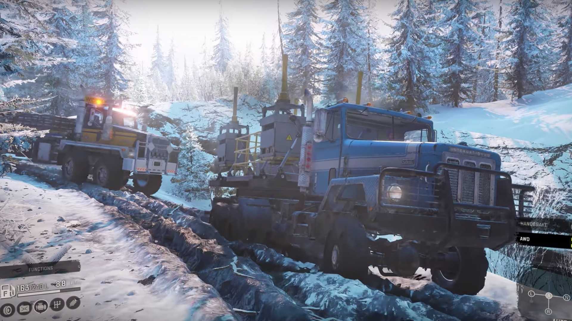 SnowRunner Is An Open World Video Game With Customizable Trucks