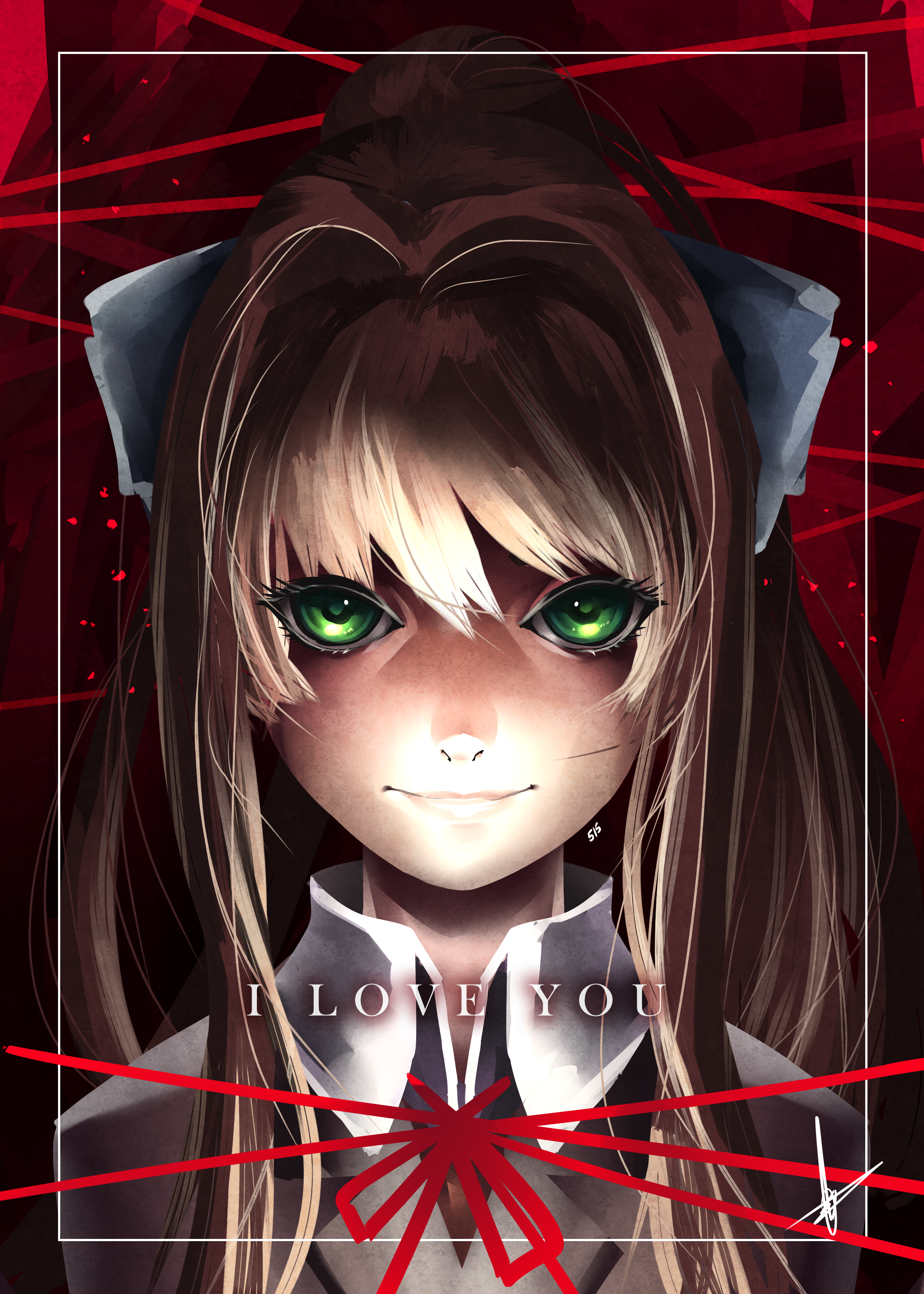 doki doki literature club monika. Literature, Anime