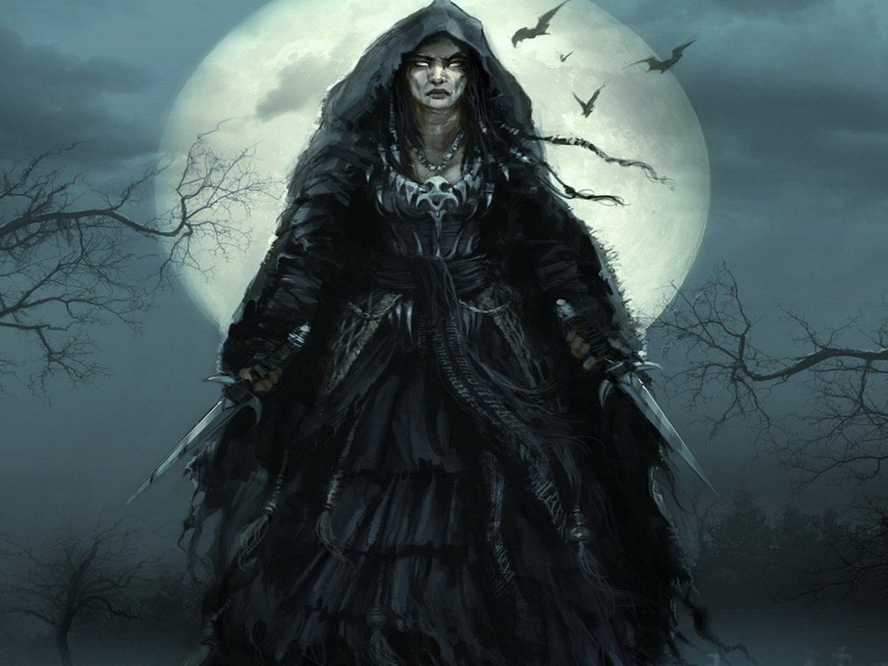 Dark Witch Wallpaper Free Dark Witch Background