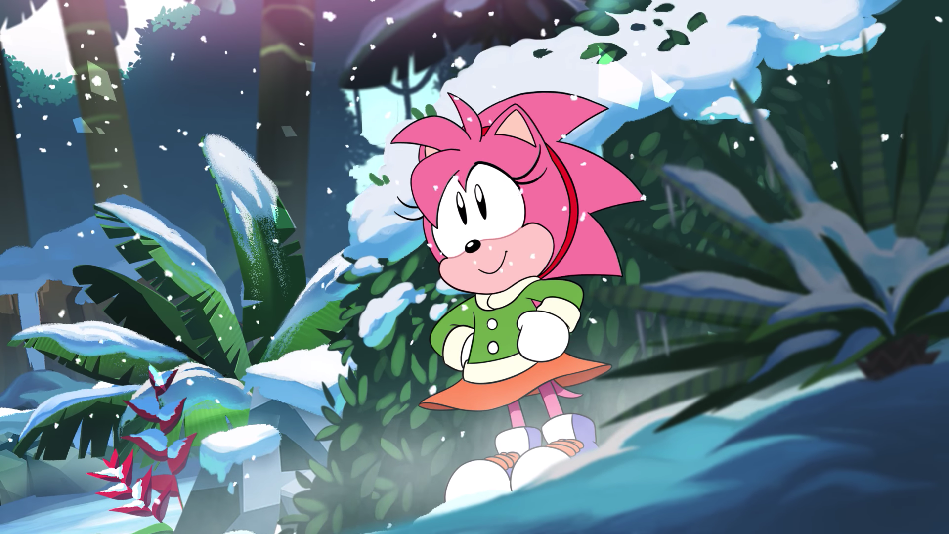 Amy Rose In Sonic Mania Adventures Mania Amy Rose