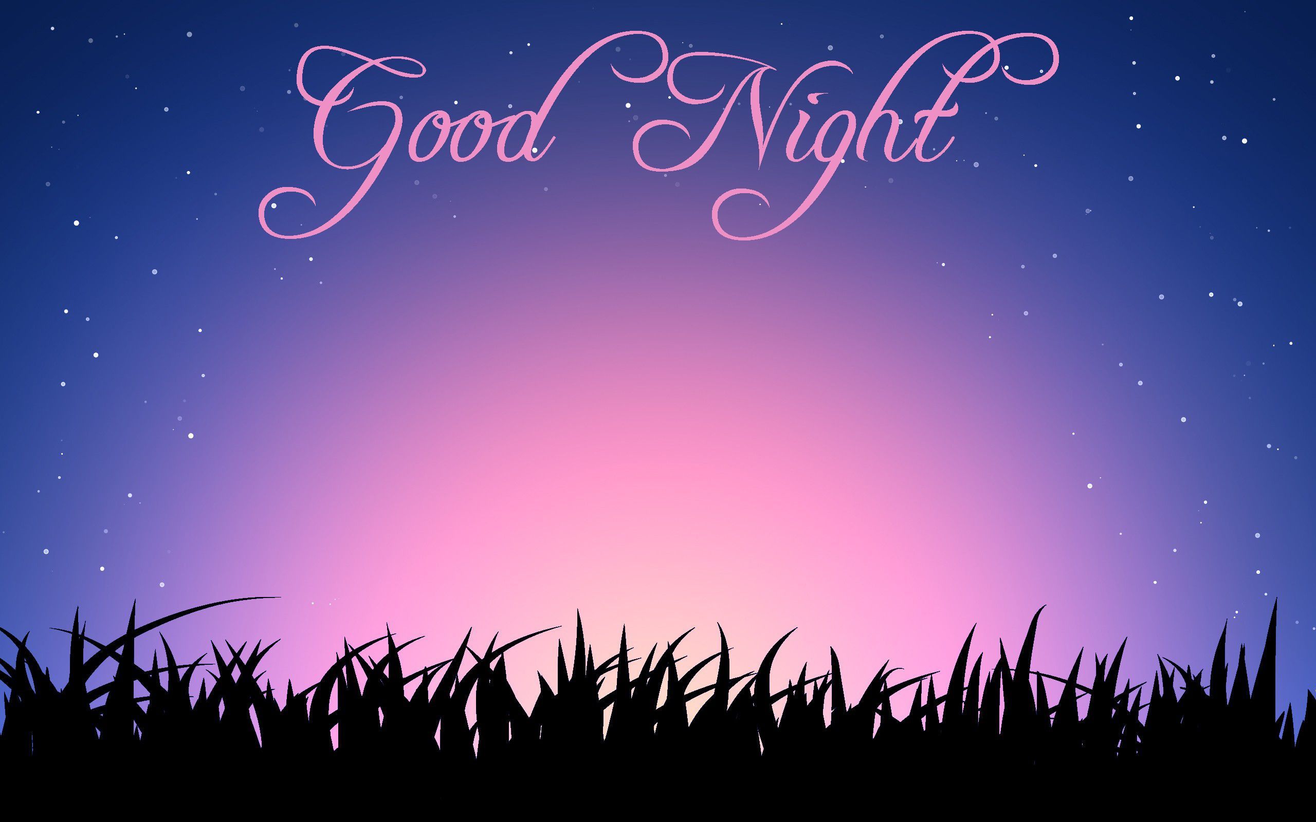 Good Night Wallpaper. Romantic good night