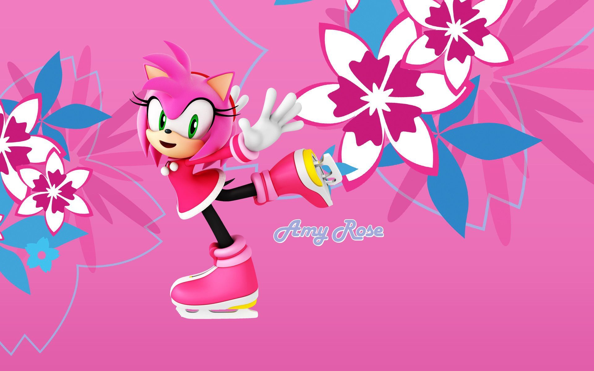 Free download Amy Rose Wallpaper HD [1920x1200] for your Desktop