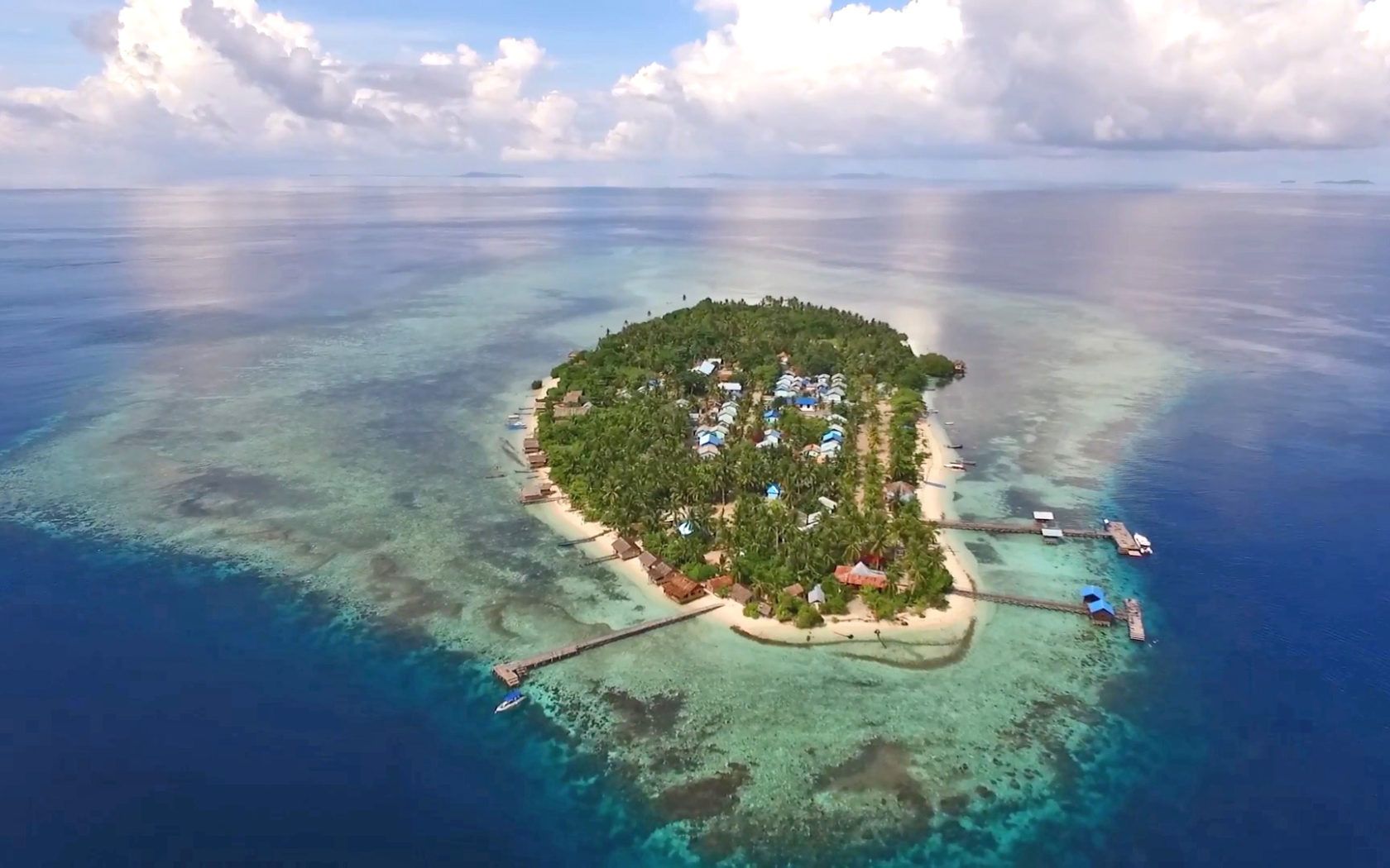 Arborek Island Province West Papua Raja Ampat Indonesia Desktop HD