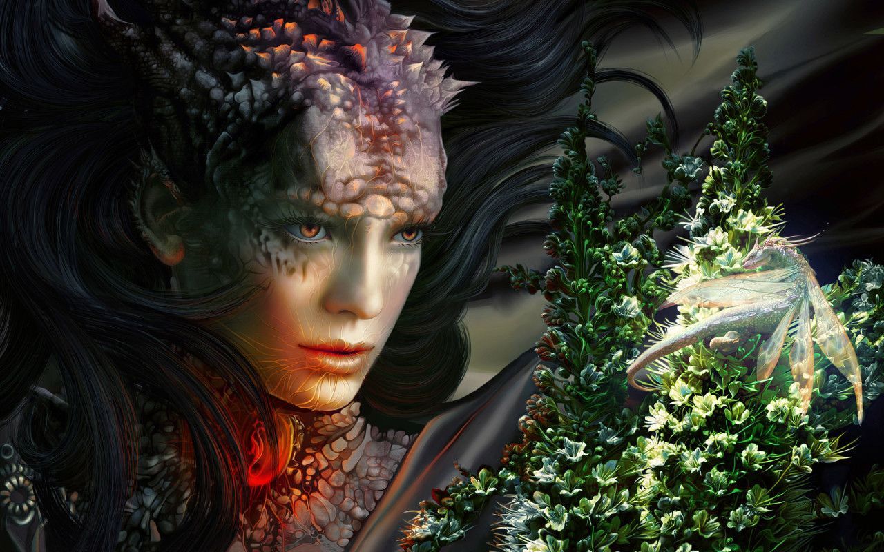 3D Fantasy Warrior Wallpaper Women Dream Fantasy Girls Wallpaper