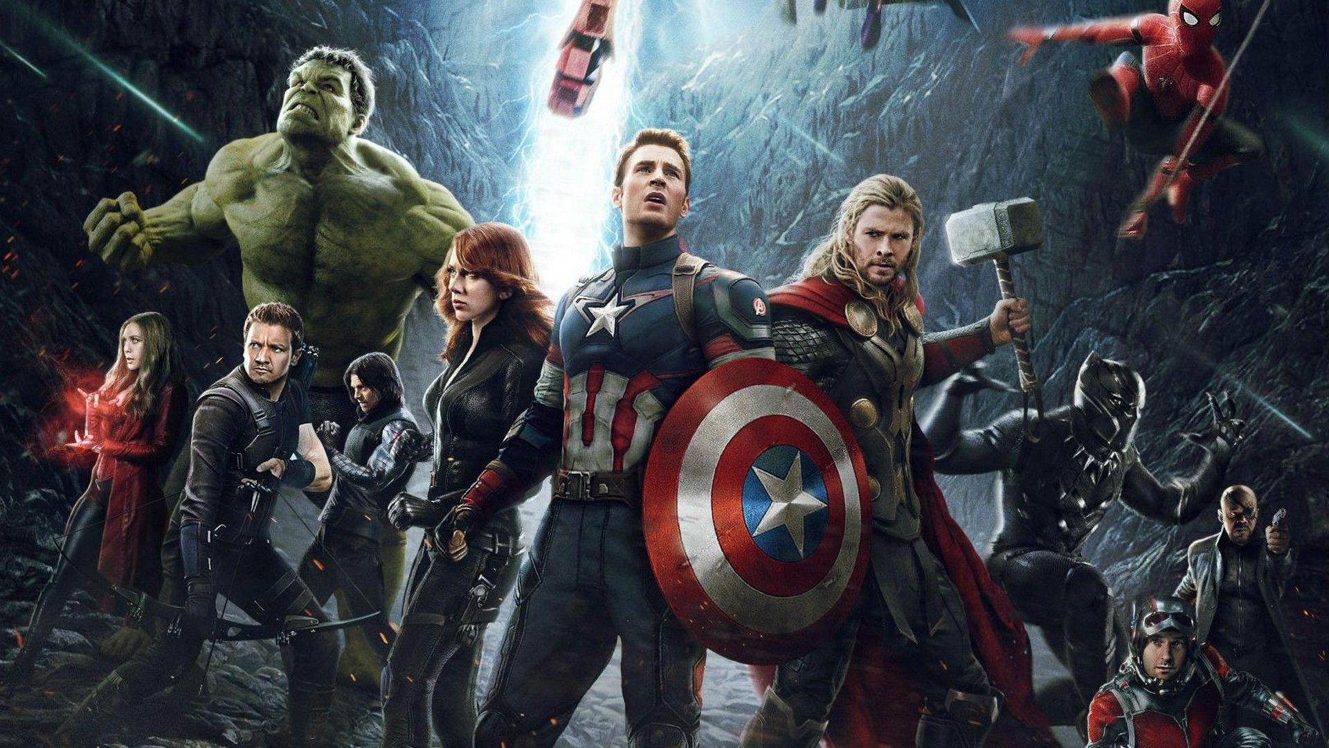 Wallpaper Avengers Infinity War Characters Cute Wallpaper