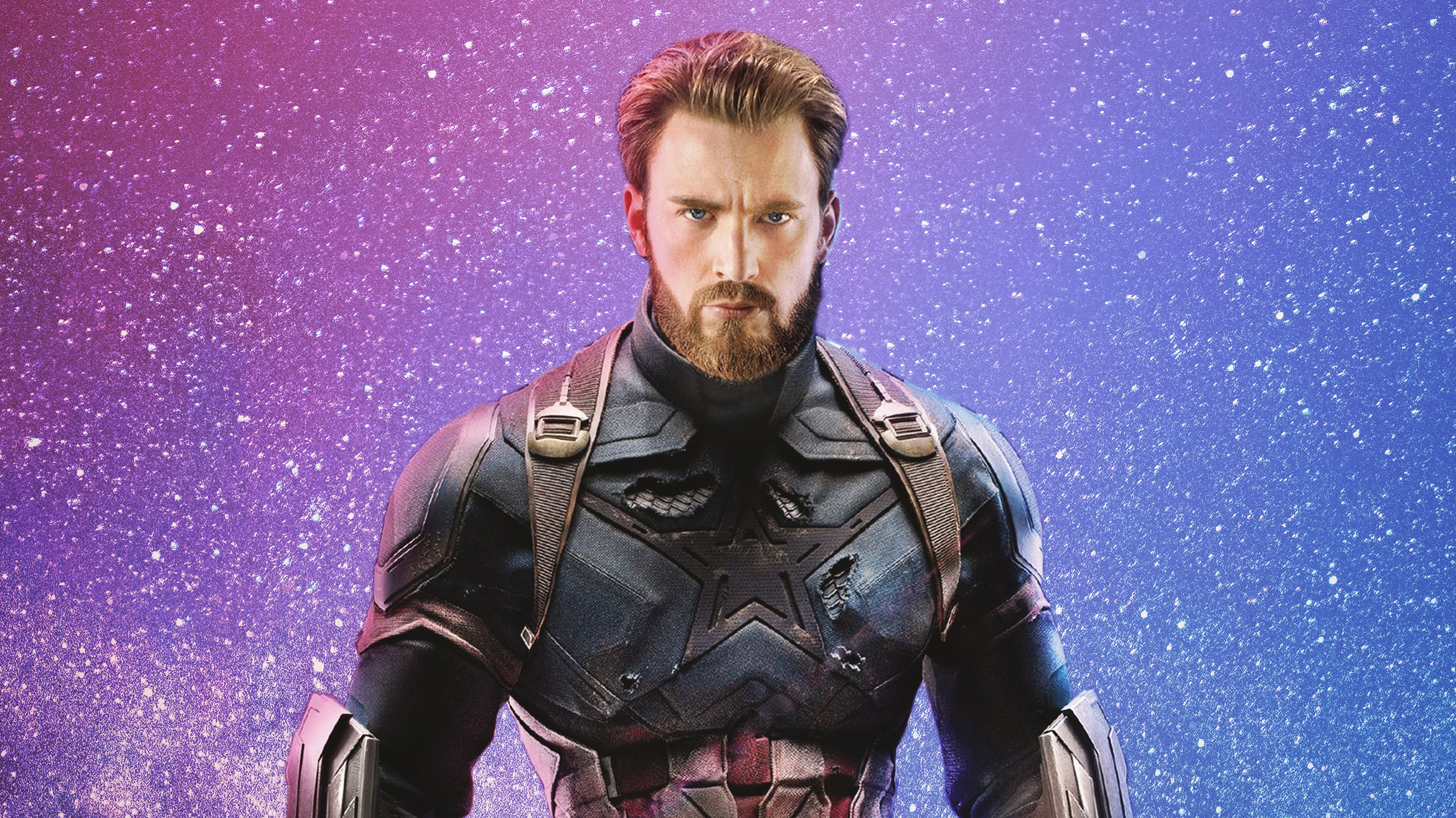 Captain America Beard Wallpaper