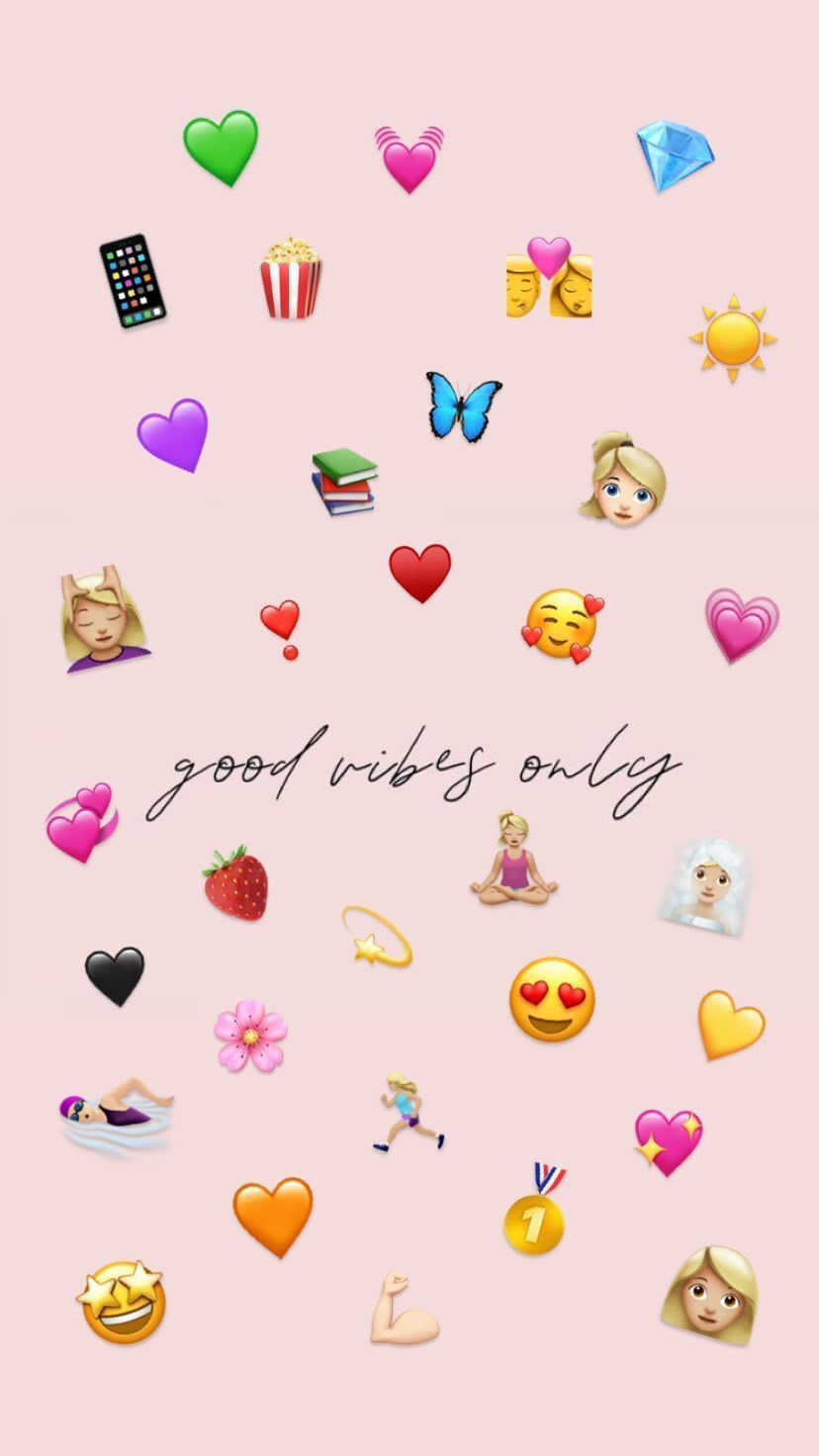 71+ Cute Aesthetic Emoji Wallpaper free Download - MyWeb
