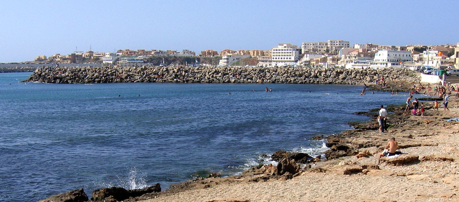 algeria people and beach. HD Windows Wallpaper
