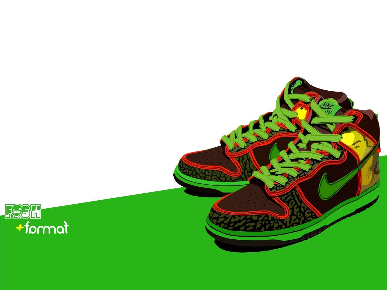 Wallpaper: De La Soul Dunk High • KicksOnFire.com